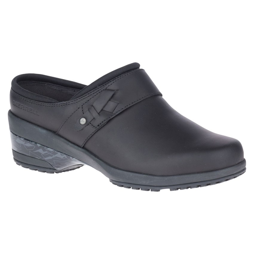 Chaussure de Securite Merrell Valetta PRO Slide Noir Femme | O.E.KBQY